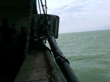 Mampir ke Kumai, Baruna Jaya I akan Pasang Alat Sonar